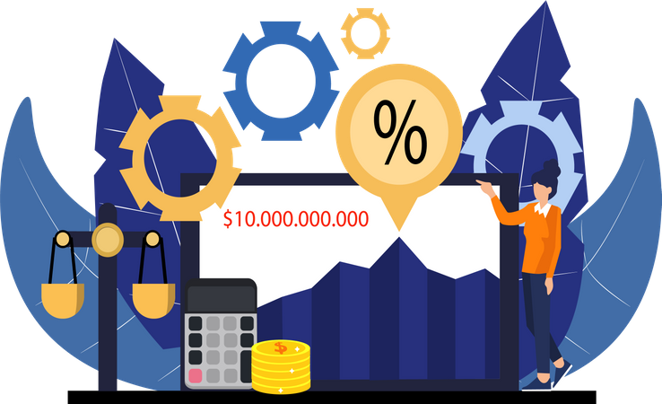 Finance planning  Illustration