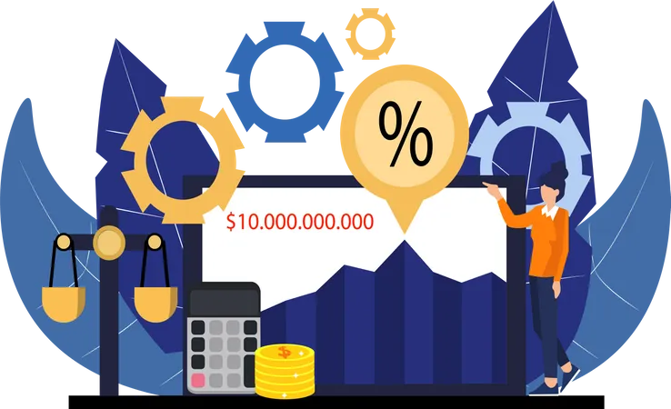 Finance planning  Illustration