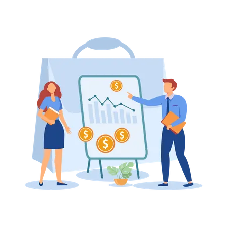 Finance presentation  Illustration