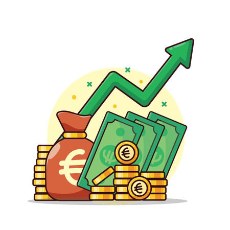 Finance profit  Illustration