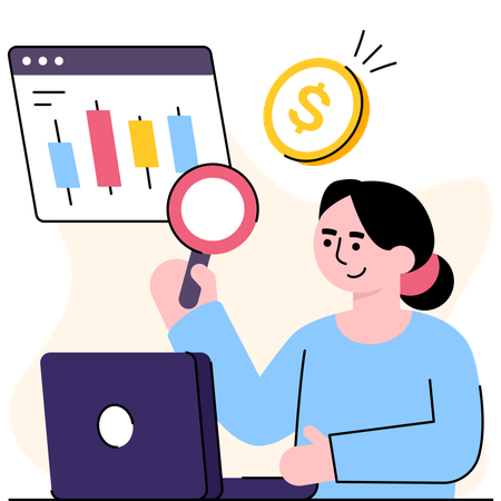 Finance Trading  Illustration