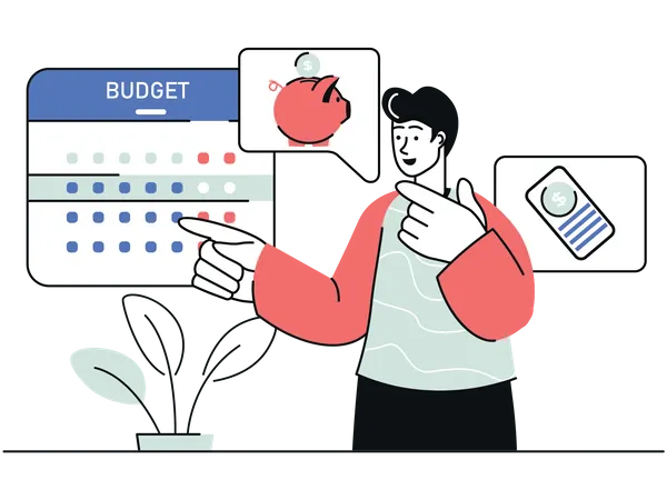 Budget des finances  Illustration