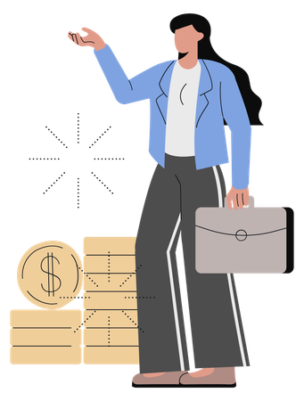 Financial advisor  Illustration