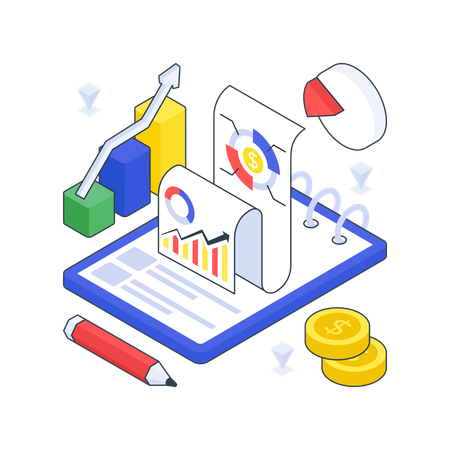 Financial analysis  Illustration