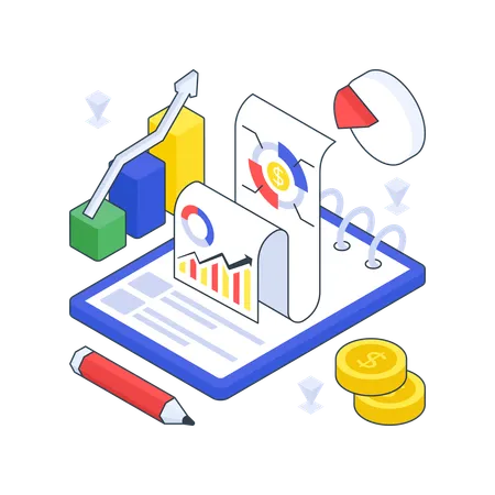 Financial analysis  Illustration