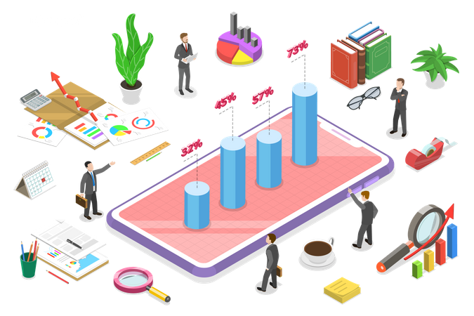 Financial analysis  Illustration