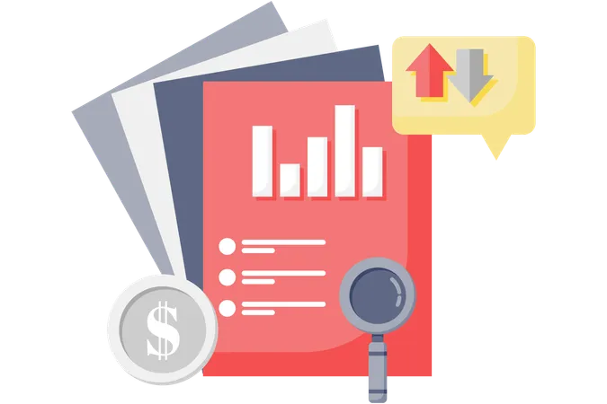 Financial analysis  Illustration