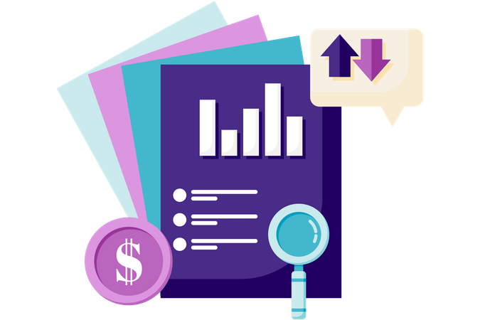 Financial analysis  Illustration