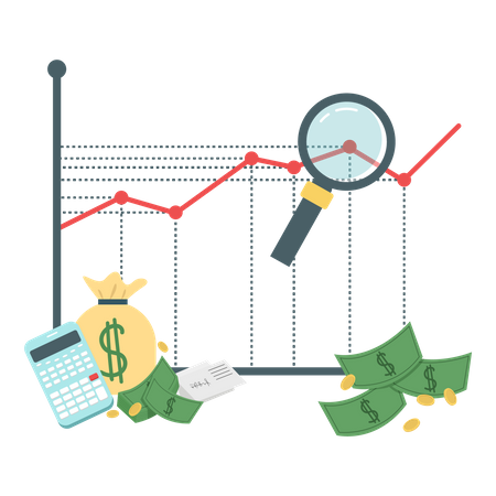 Financial analysis  Illustration