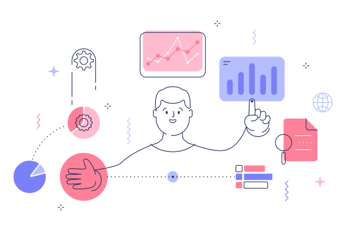 Financial analysis  Illustration