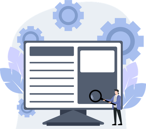 Financial analysis  Illustration