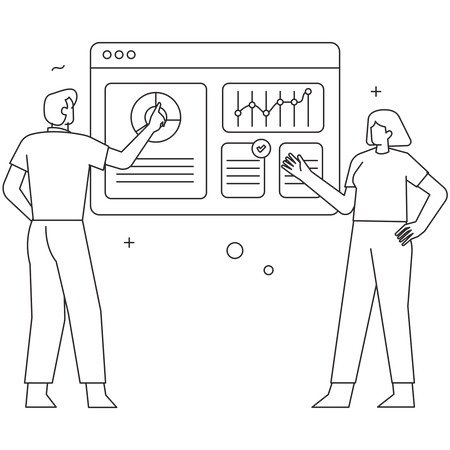 Financial analysis  Illustration