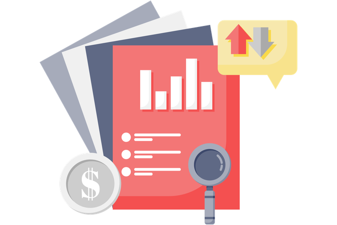 Financial analysis  Illustration