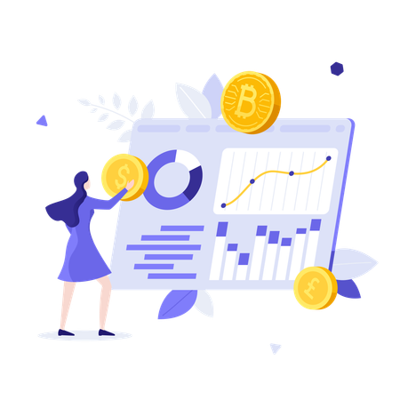 Financial Analytics  Illustration