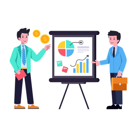 Financial Analytics  Illustration