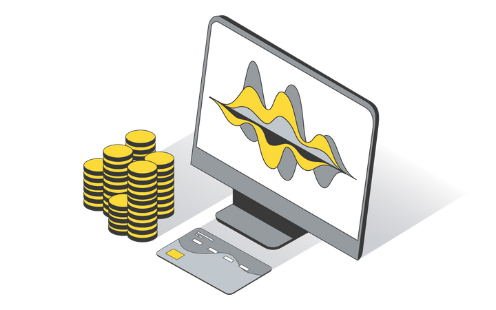 Financial Analytics  Illustration