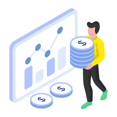 Financial Analytics  Illustration