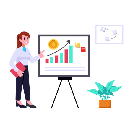 Financial Analytics  Illustration