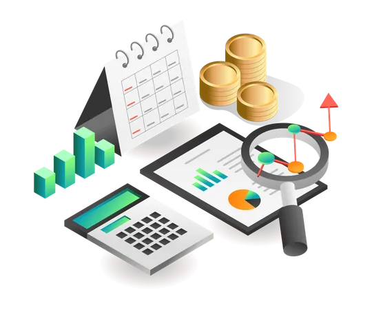 Financial Calculation Report  Illustration