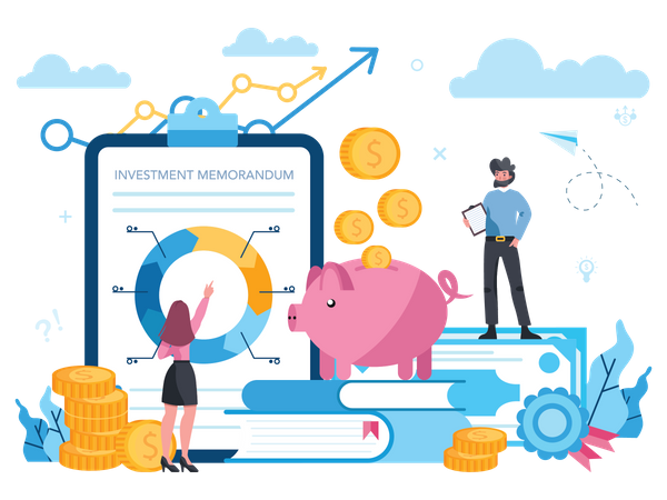 Financial Consultant  Illustration