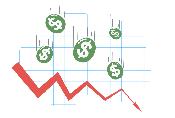 Financial crisis  Illustration