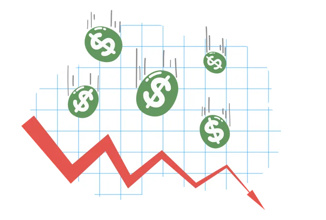 Financial crisis  Illustration