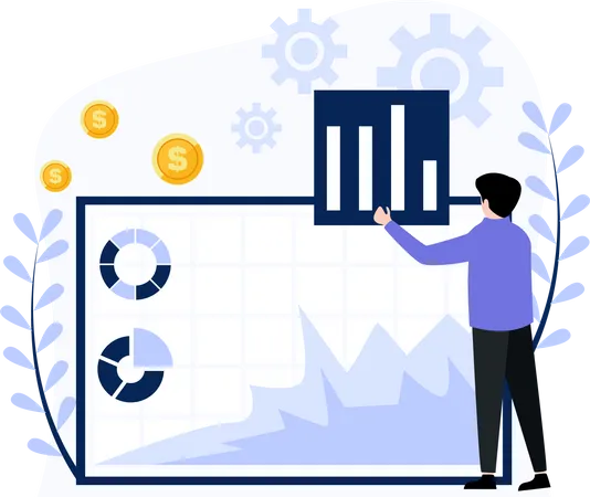 Financial Data analysis  Illustration