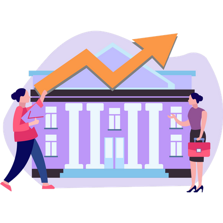 Financial data analysis  Illustration