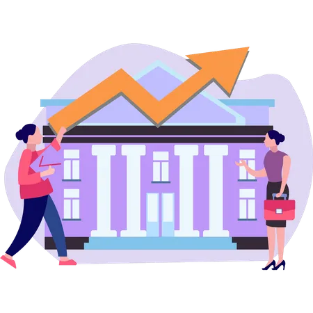 Financial data analysis  Illustration