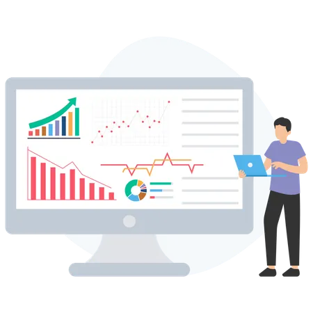 Financial data  Illustration