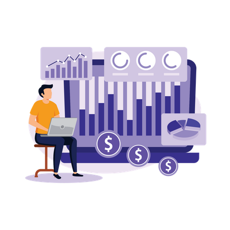 Financial Data Management  Illustration