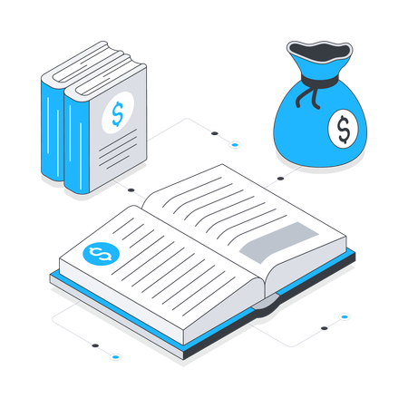 Financial Education  Illustration