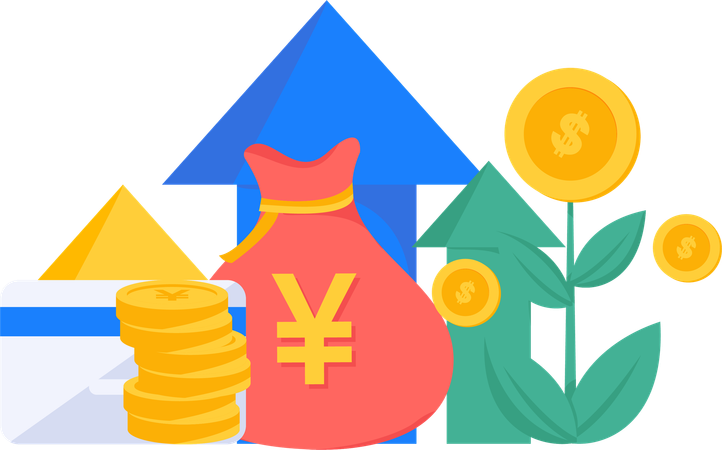 Financial Expansion  Illustration