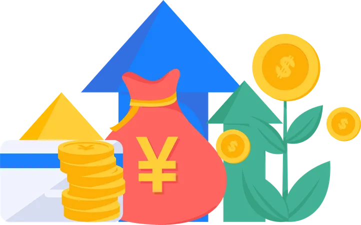 Financial Expansion  Illustration