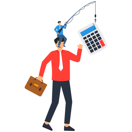 Financial fraud  Illustration