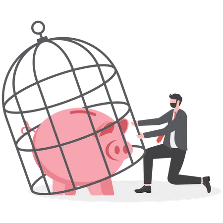 Financial freedom  Illustration