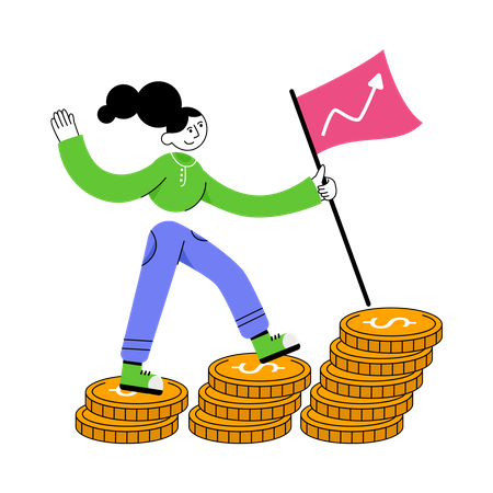 Financial Goal  Illustration