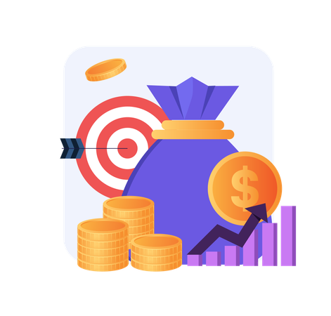 Financial growth  Illustration