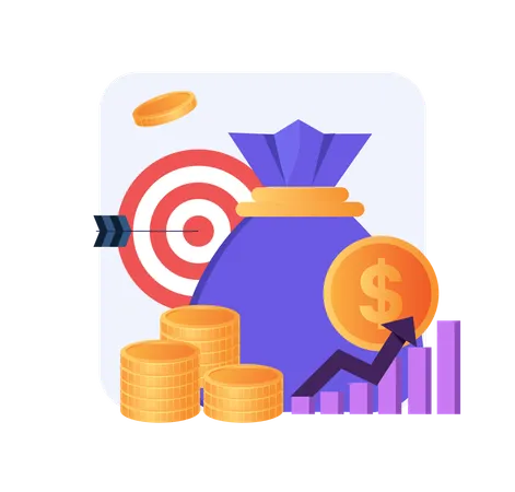 Financial growth  Illustration