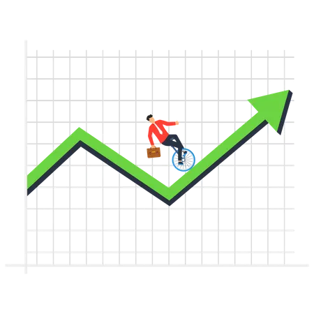 Financial growth  Illustration