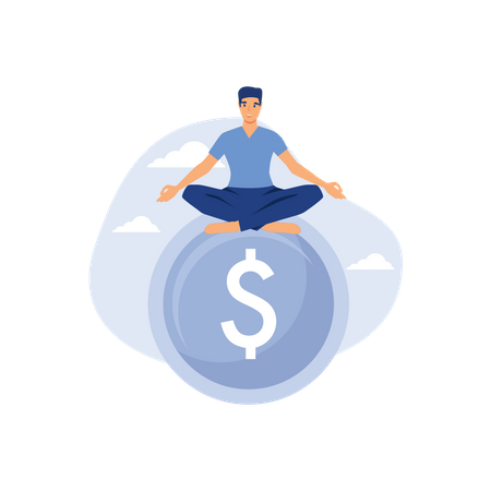 Financial guru  Illustration