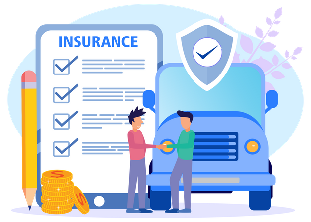 Financial Insurance  Illustration