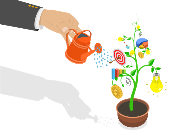 Financial investment  Illustration