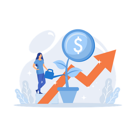 Financial investment  Illustration