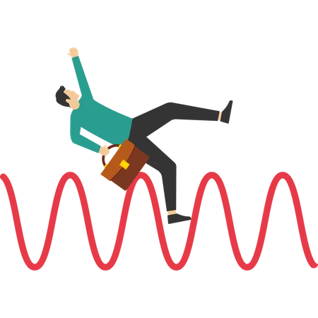 Financial investment volatility  Illustration