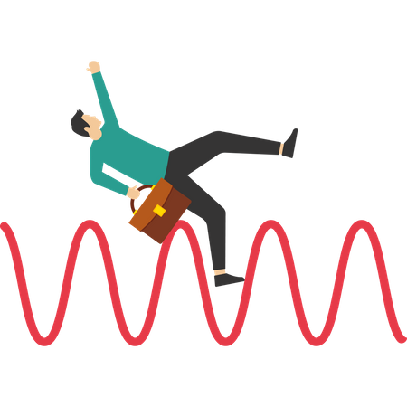 Financial investment volatility  Illustration