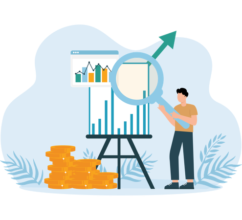 Financial Market  Illustration