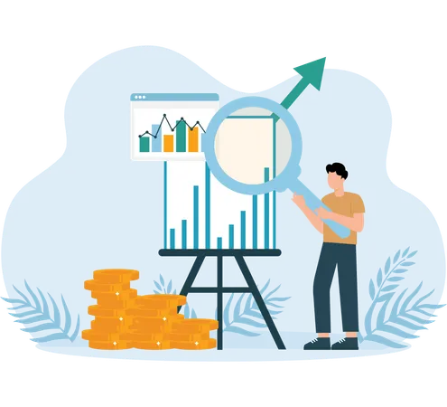 Financial Market  Illustration