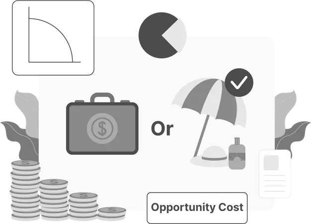 Financial Opportunity Cost  Illustration