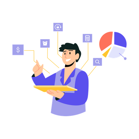 Financial planning  Illustration